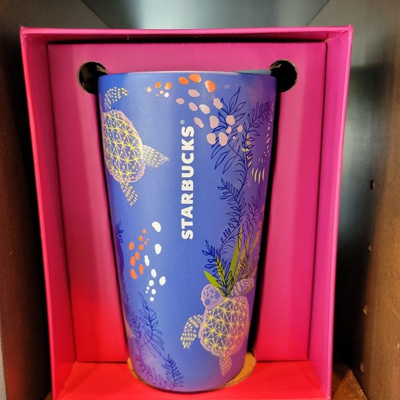 Rare Starbucks Hawaii Purple Ceramic Coffee Mug